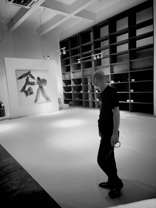 布展中